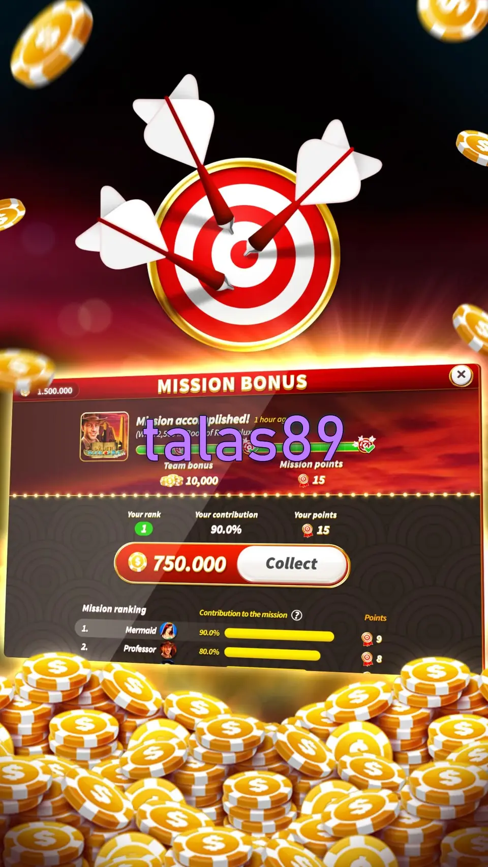 talas89 Tangkapan Layar Resmi APK